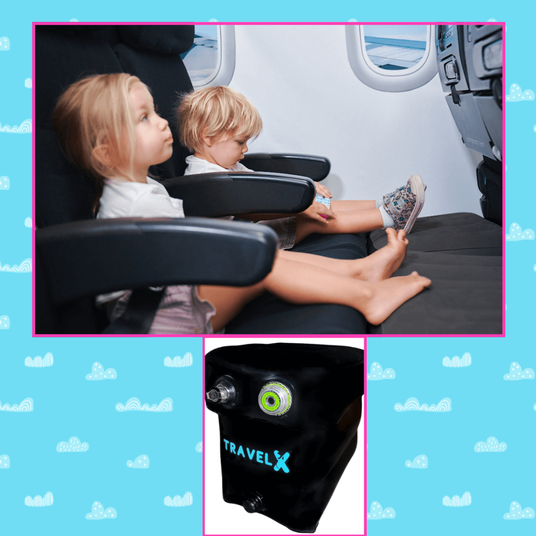 Self Inflating Foot Plane Cushion