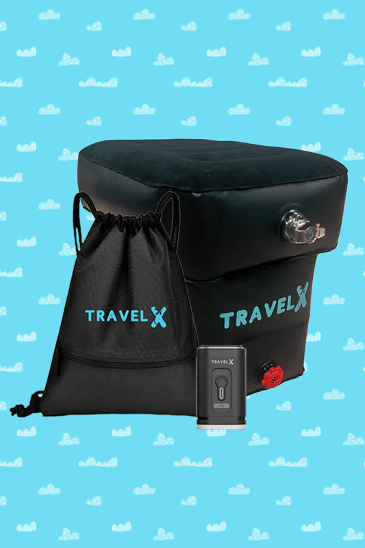 Travel X - "Feet Up, Stress Down" Kit (SAVE $18.95)