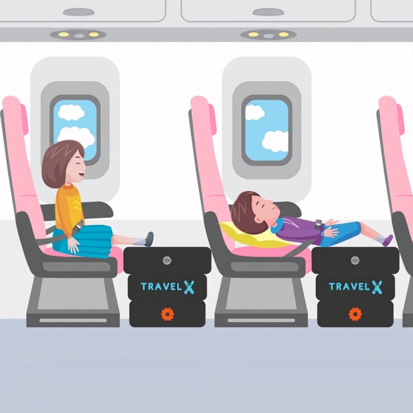 Travel X Plane Foot Cushion