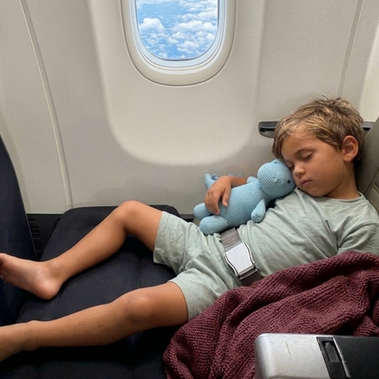 Self Inflating Plane Foot Cushion